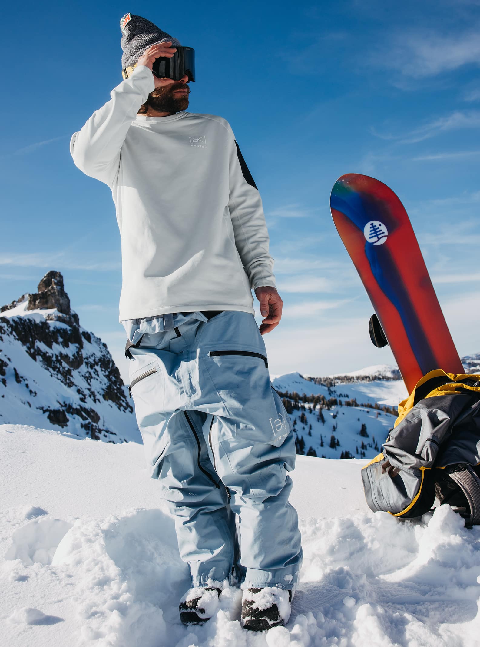 Men's [ak] Baker Fleece Stretch Crew