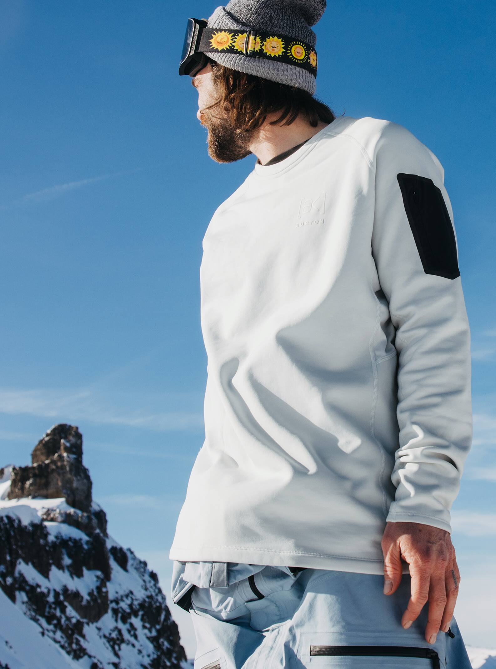 Men's [ak] Baker Fleece Stretch Crew